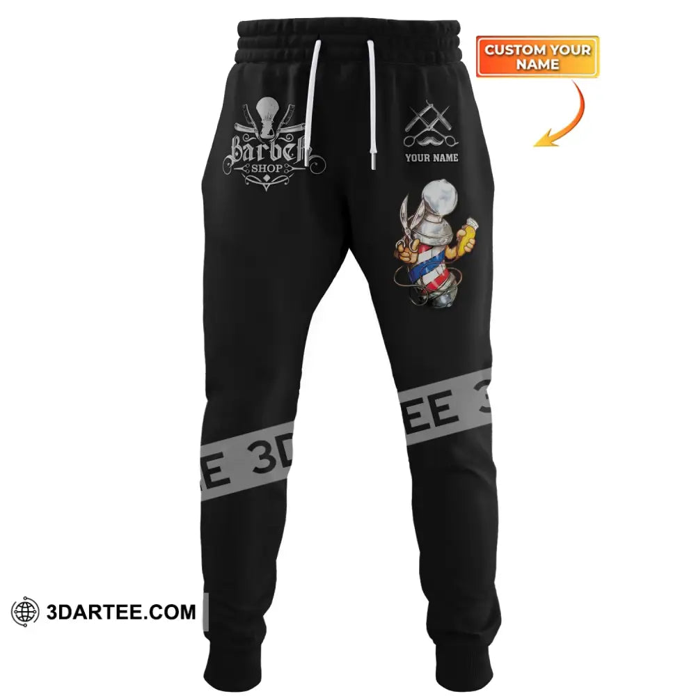 Unisex Clothing Barber Jogger Sportwear Pant For Men And Women Pants