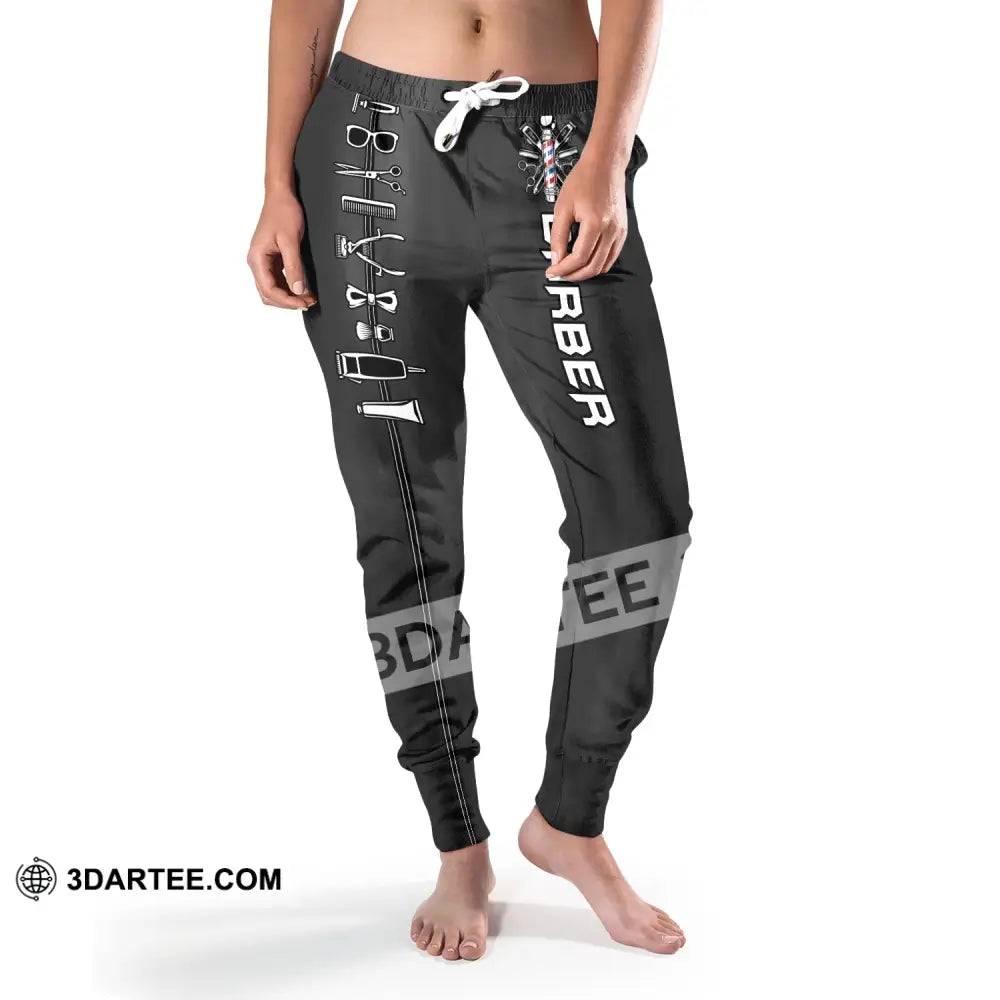 Unisex Clothing Barber Jogger Sportwear Pant For Men And Women Pants