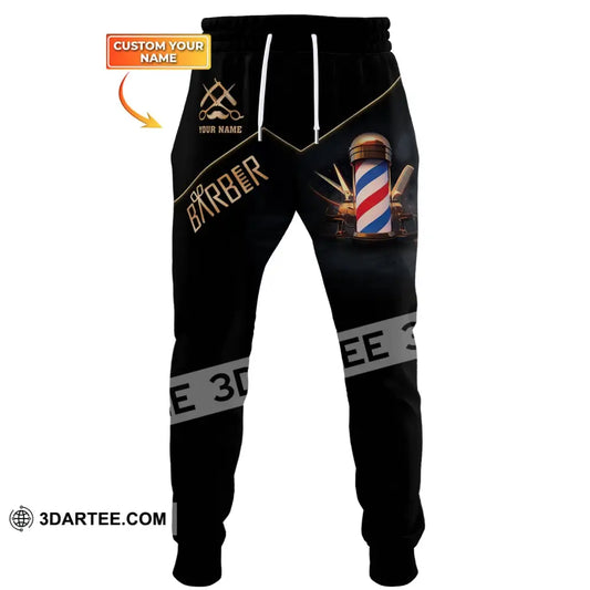 Unisex Clothing Barber Jogger Sportwear Pant For Men And Women Pants