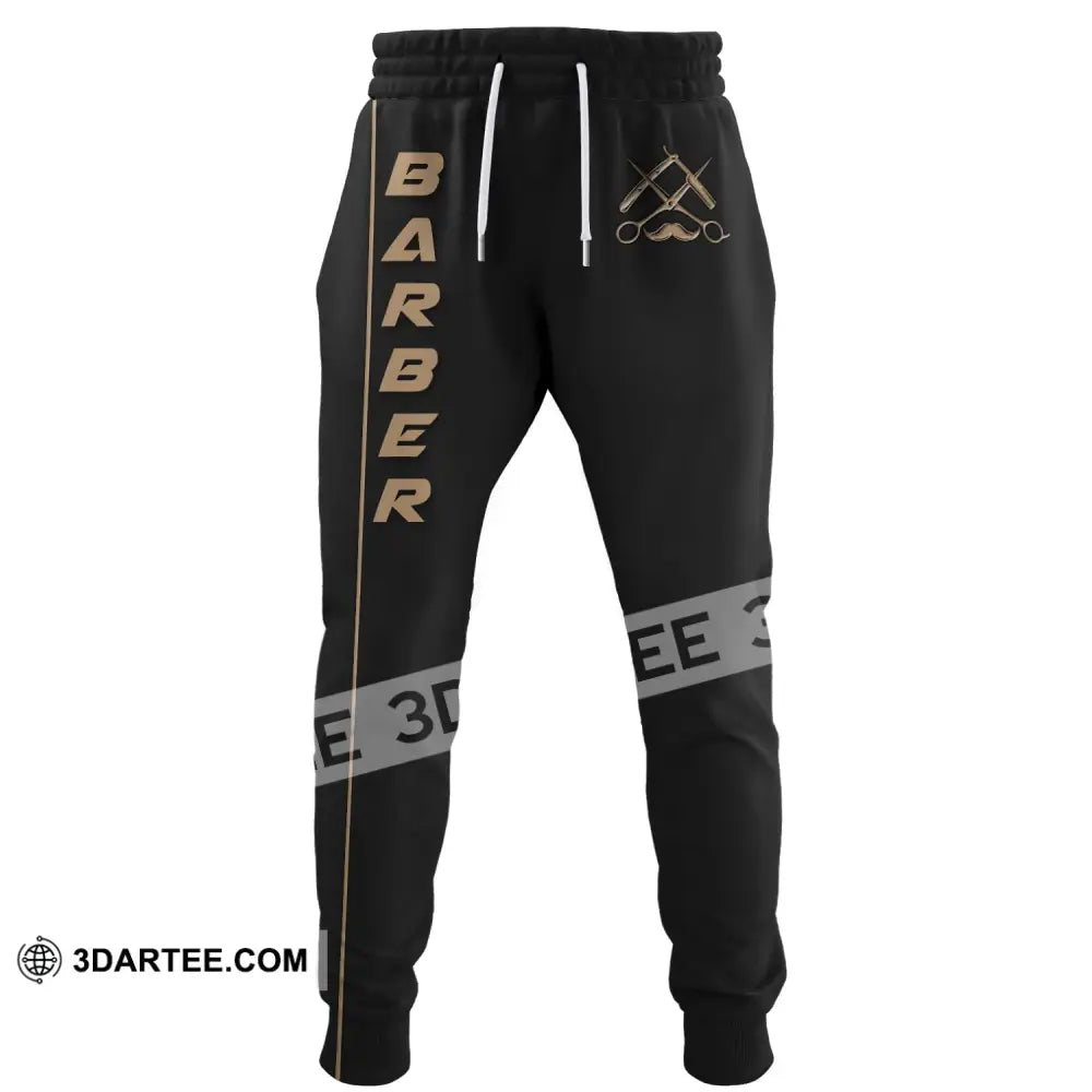 Unisex Clothing Barber Jogger Sportwear Pant For Men And Women Pants