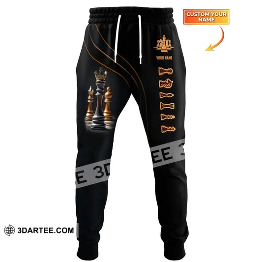 Unisex Clothing Chess Jogger Sportwear Pant For Lover Pants