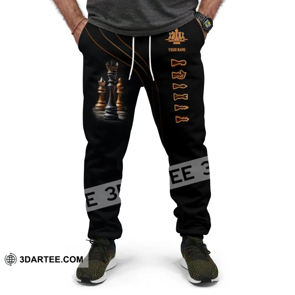 Unisex Clothing Chess Jogger Sportwear Pant For Lover Pants