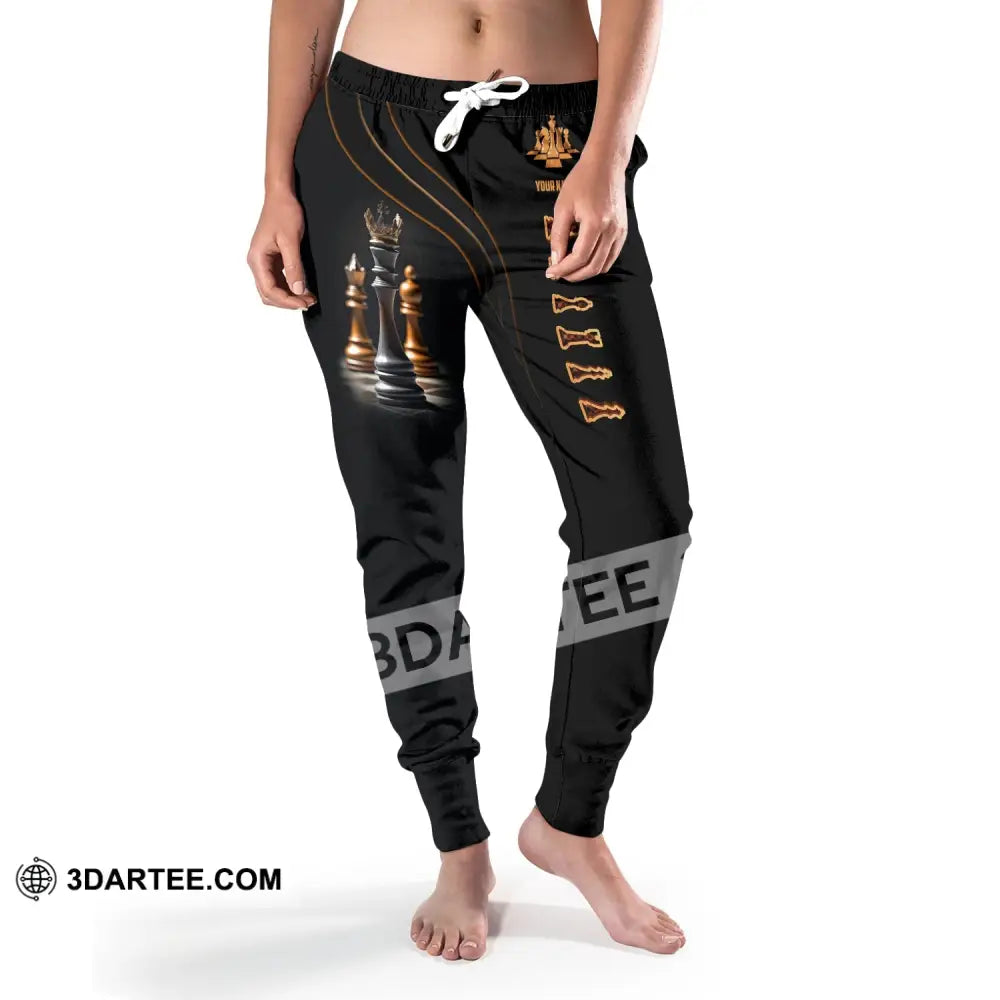 Unisex Clothing Chess Jogger Sportwear Pant For Lover Pants