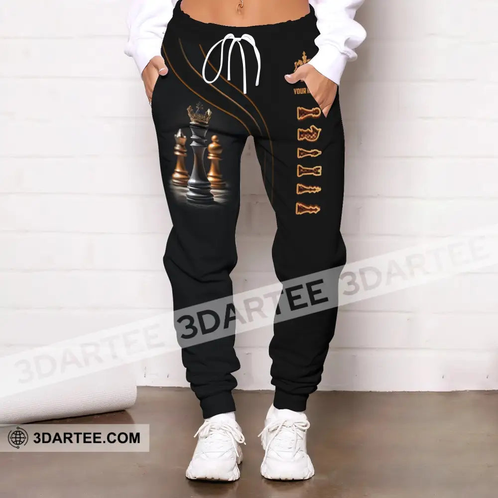 Unisex Clothing Chess Jogger Sportwear Pant For Lover Pants