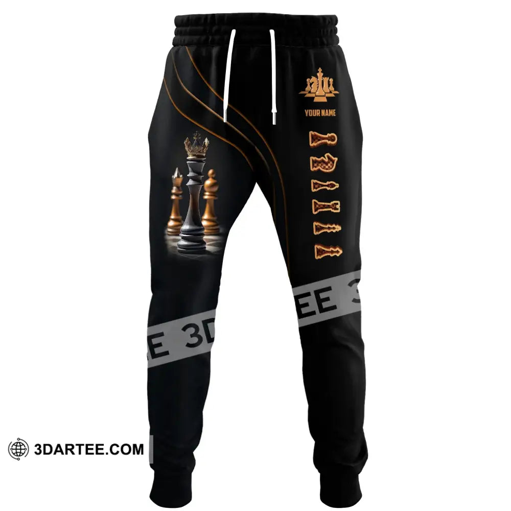 Unisex Clothing Chess Jogger Sportwear Pant For Lover S Pants