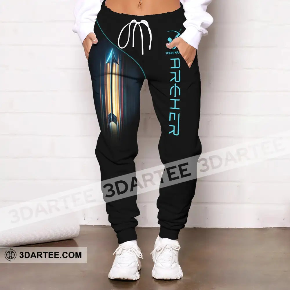 Unisex Clothing Custom Archery Jogger Pants Gift For Lovers