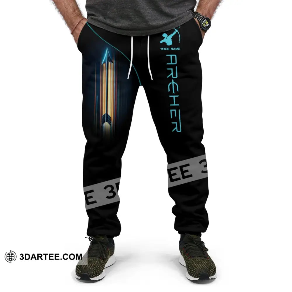 Unisex Clothing Custom Archery Jogger Pants Gift For Lovers