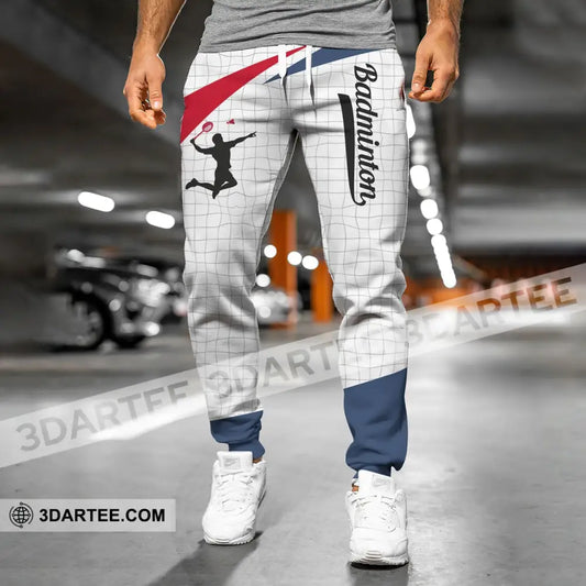 Unisex Clothing Custom Badminton Jogger Pants Gift For Lovers S