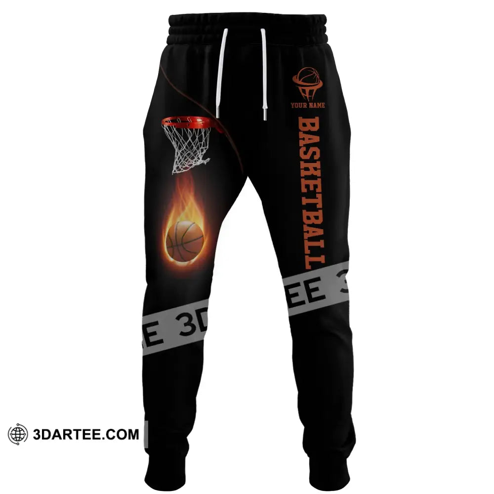 Unisex Clothing Custom Basketball Jogger Pants Gift For Lovers Short / S