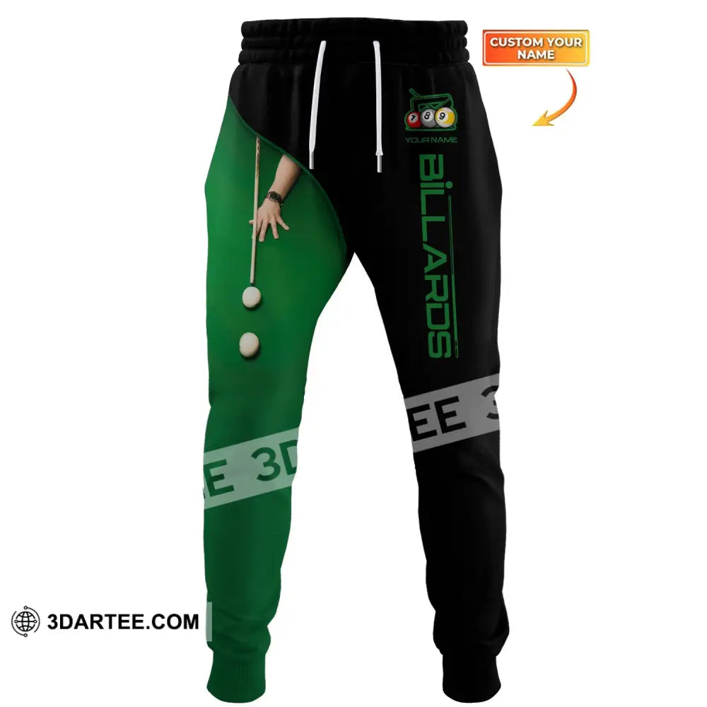 Unisex Clothing Custom Billards Jogger Pants Gift For Lovers S