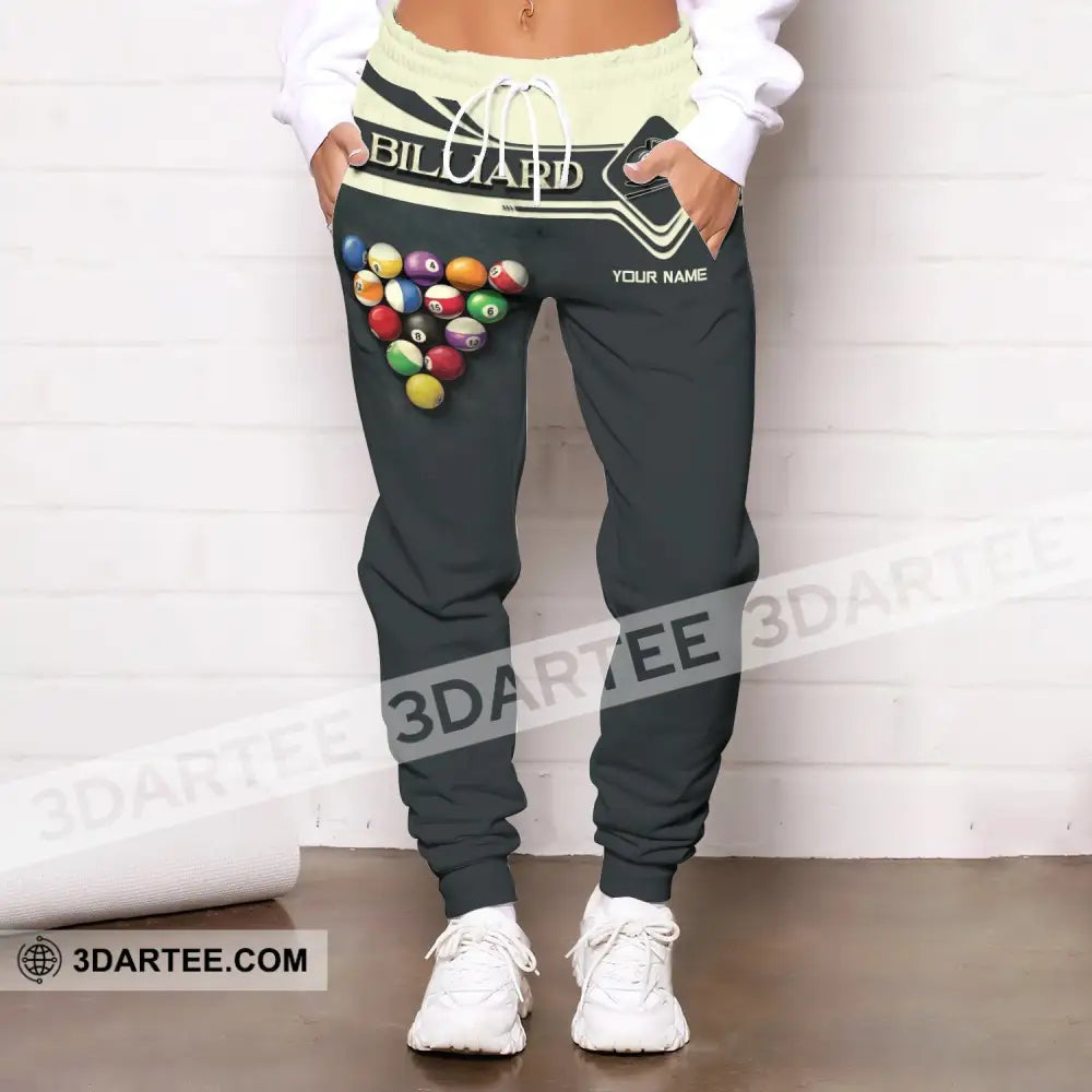 Unisex Clothing Custom Billiards Jogger Pants Gift For Lovers