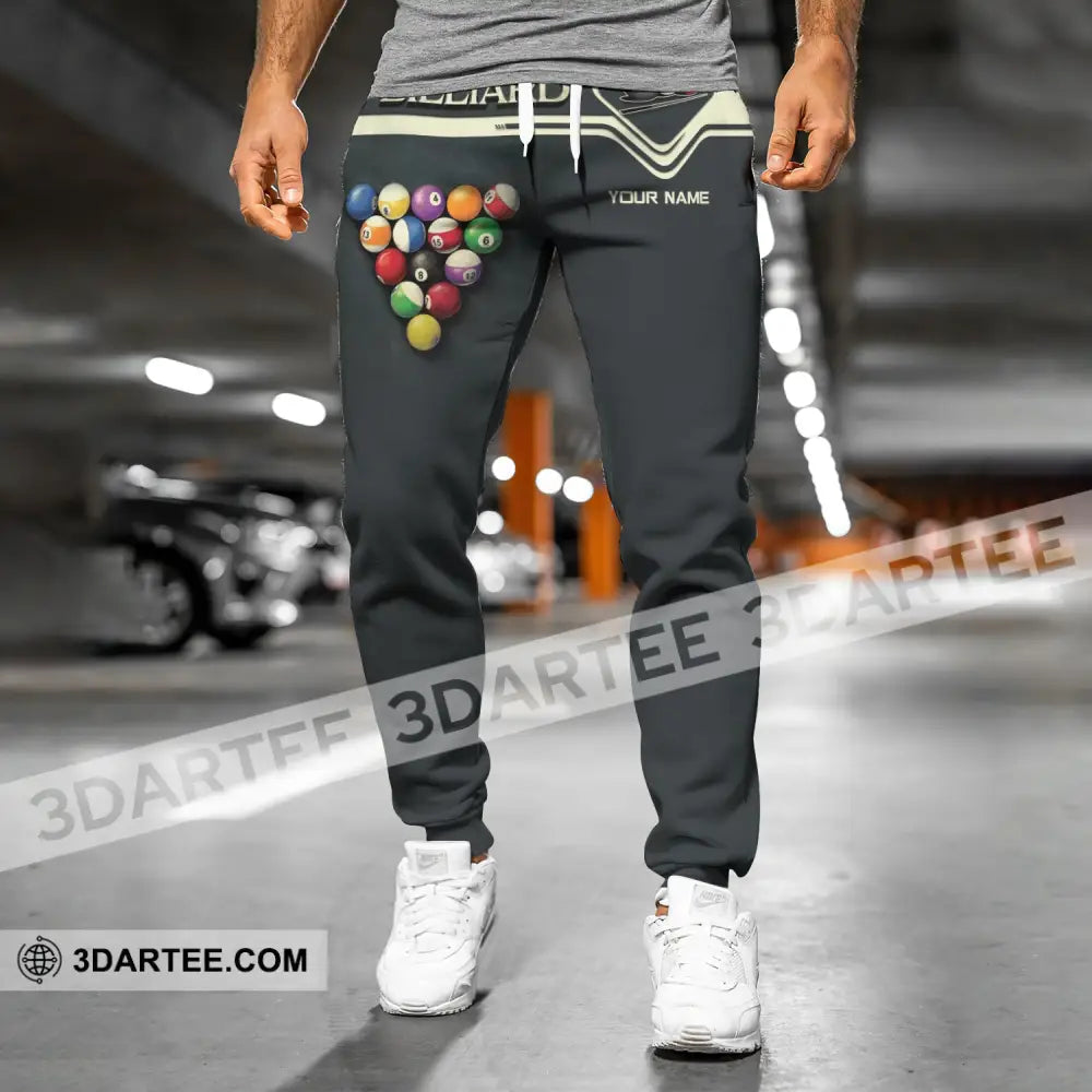 Unisex Clothing Custom Billiards Jogger Pants Gift For Lovers