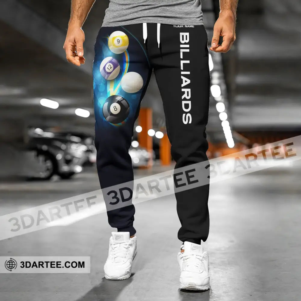 Unisex Clothing Custom Billiards Jogger Pants Gift For Lovers