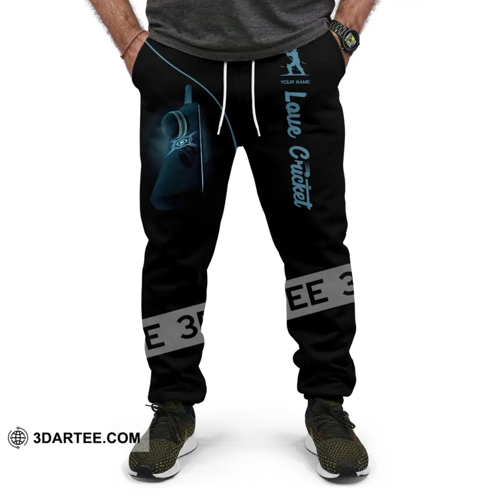 Unisex Clothing Custom Cricket Jogger Pants Gift For Lovers