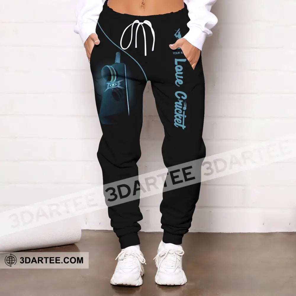 Unisex Clothing Custom Cricket Jogger Pants Gift For Lovers