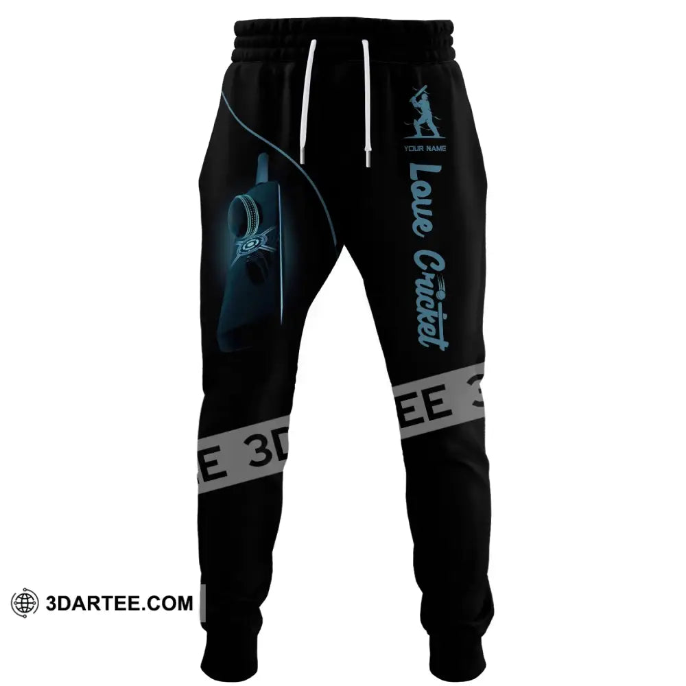 Unisex Clothing Custom Cricket Jogger Pants Gift For Lovers S