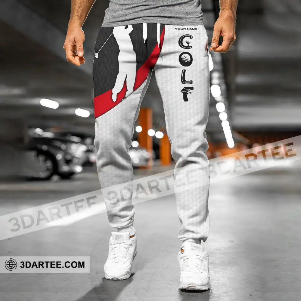 Unisex Clothing Custom Golf Jogger Pants Gift For Golfter Tee Golfing Gifts