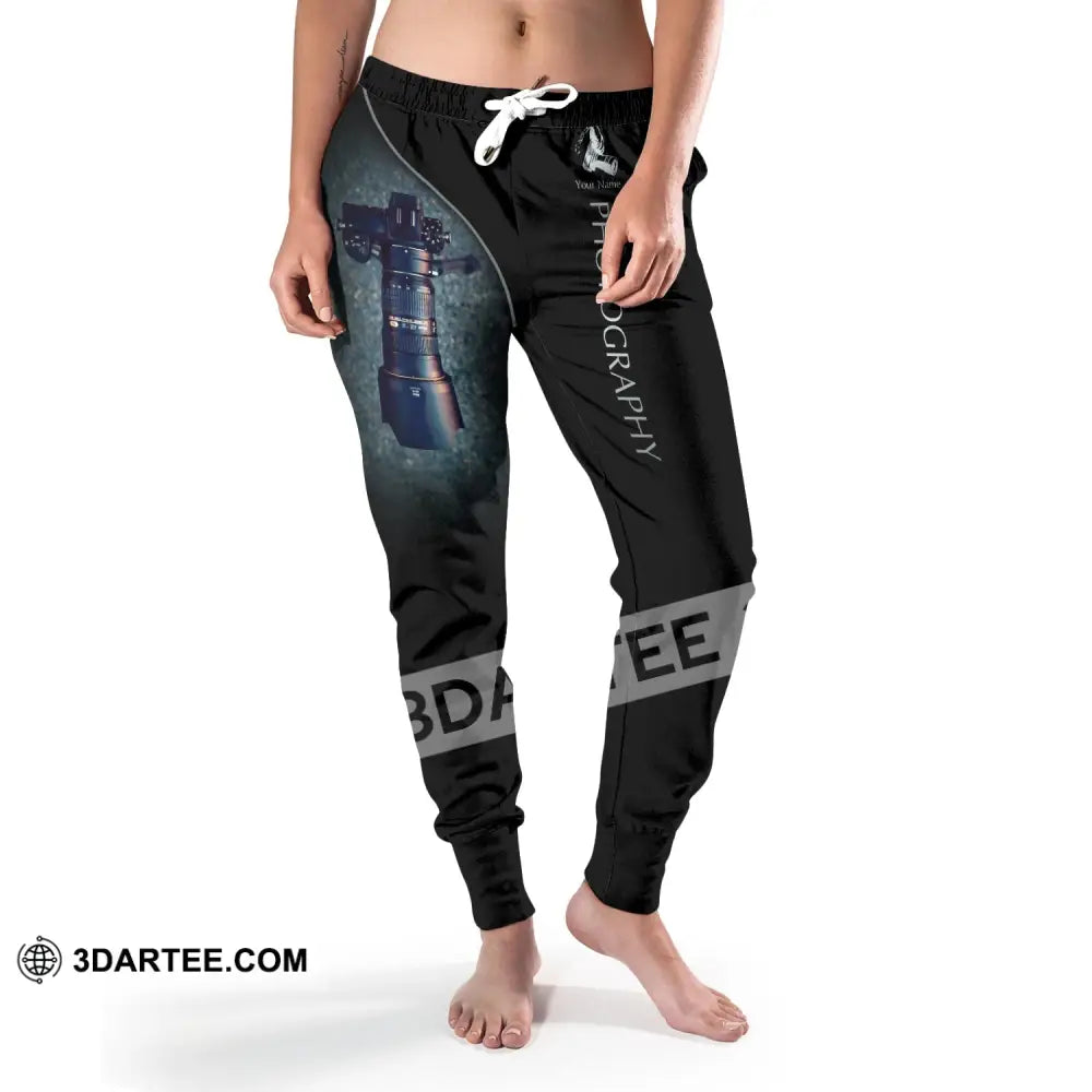 Unisex Clothing Custom Photography Jogger Pants Gift For Photographers