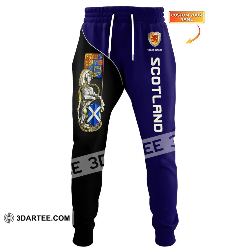 Unisex Clothing Custom Scotland Jogger Pants Wild S