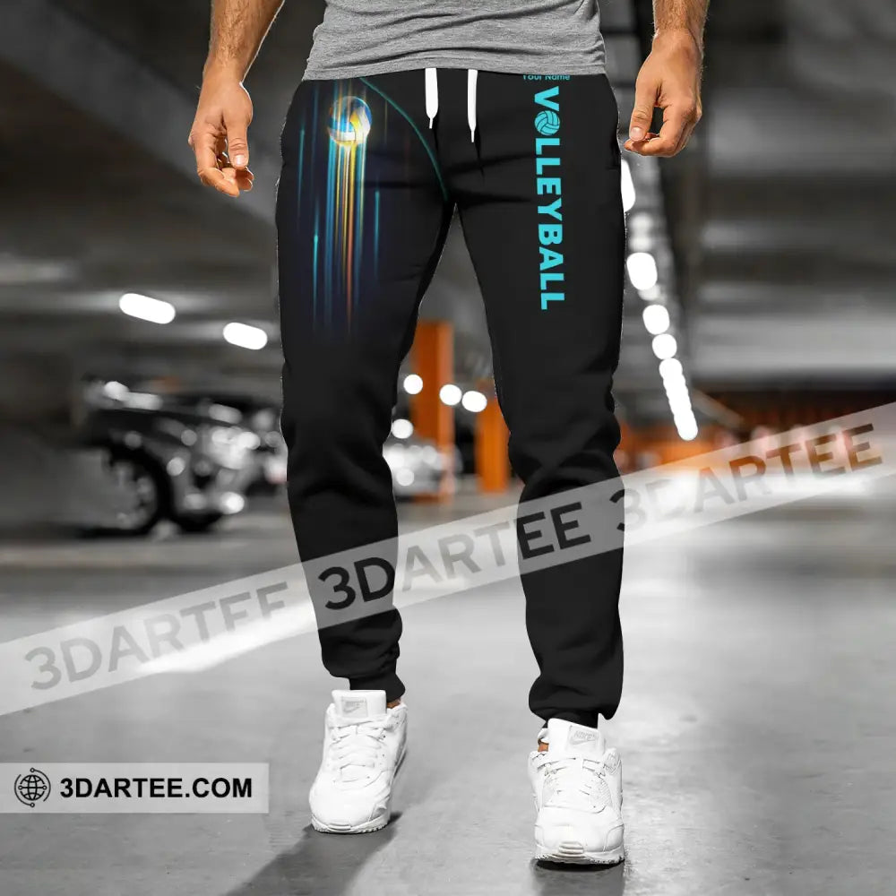 Unisex Clothing Custom Volleyball Jogger Pants Gift For Lovers