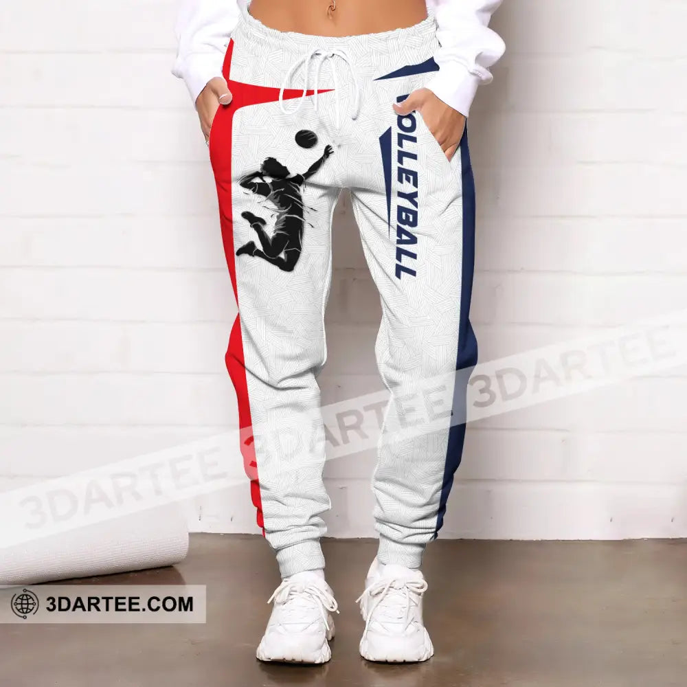 Unisex Clothing Custom Volleyball Jogger Pants Gift For Lovers