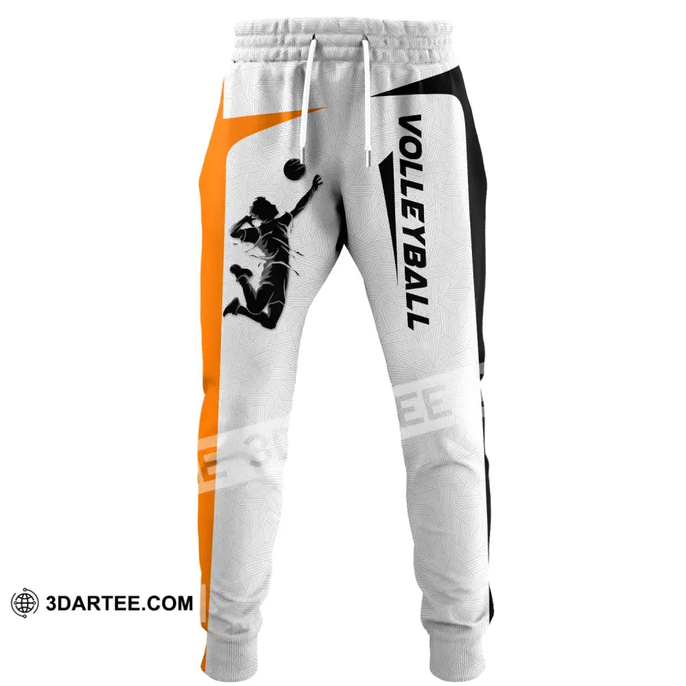 Unisex Clothing Custom Volleyball Jogger Pants Gift For Lovers S