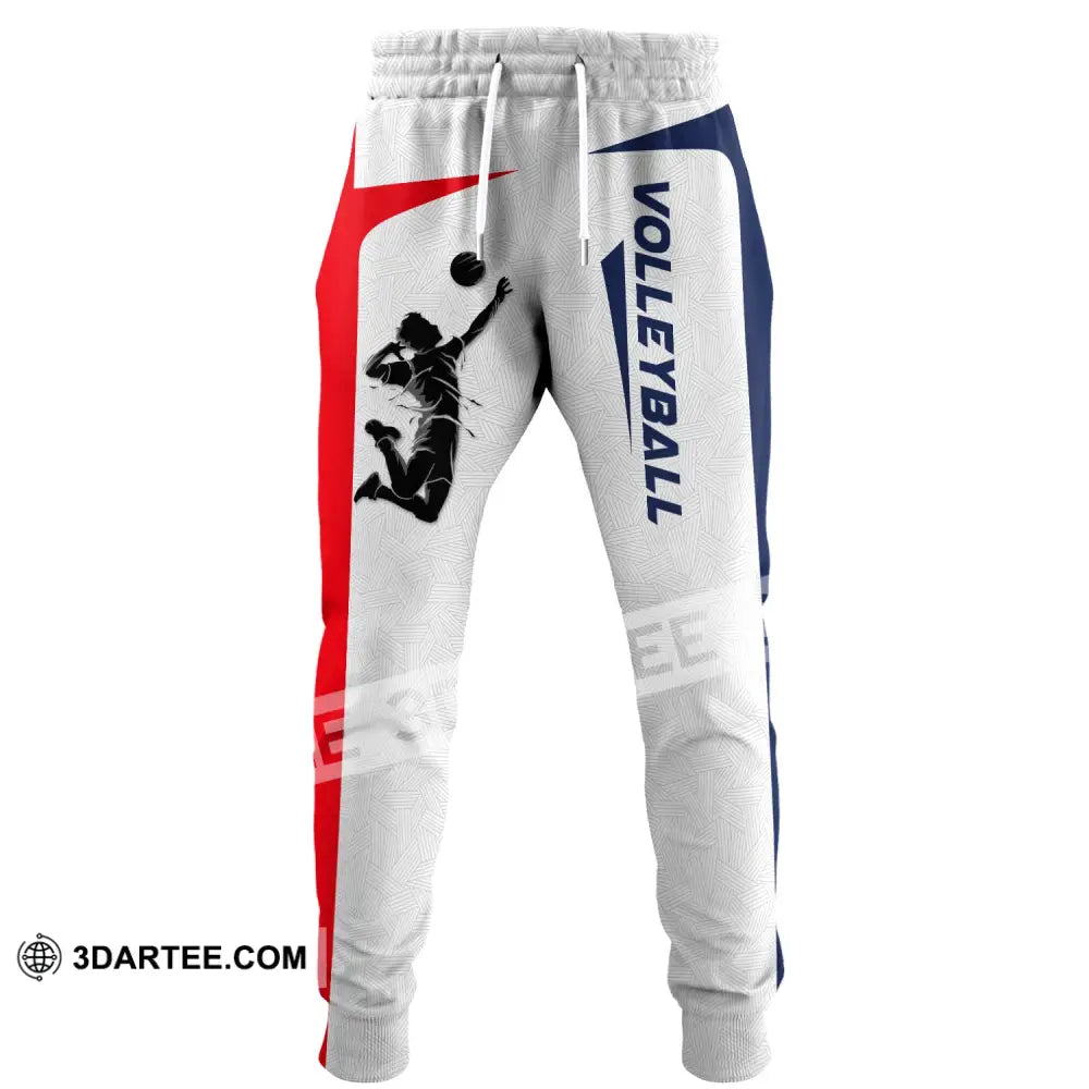 Unisex Clothing Custom Volleyball Jogger Pants Gift For Lovers S