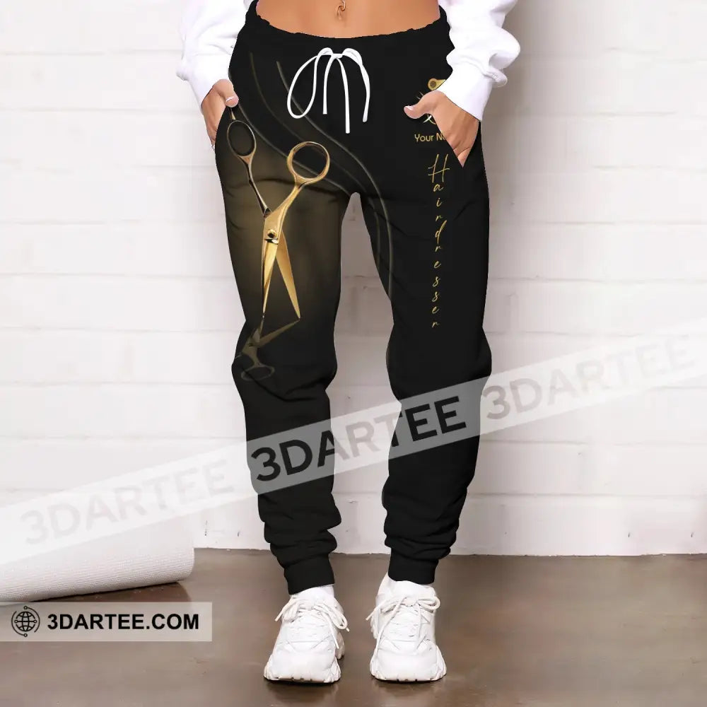 Unisex Clothing Hairdresser Jogger Pants For Hairstylists