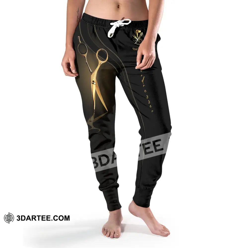 Unisex Clothing Hairdresser Jogger Pants For Hairstylists