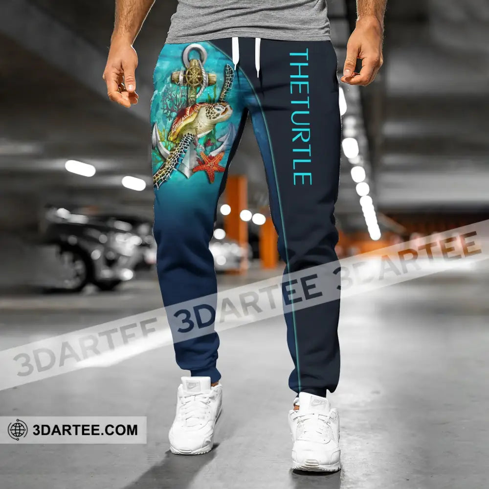 Unisex Jogger Pants Love Turtle Sea Animal Lover Gifts