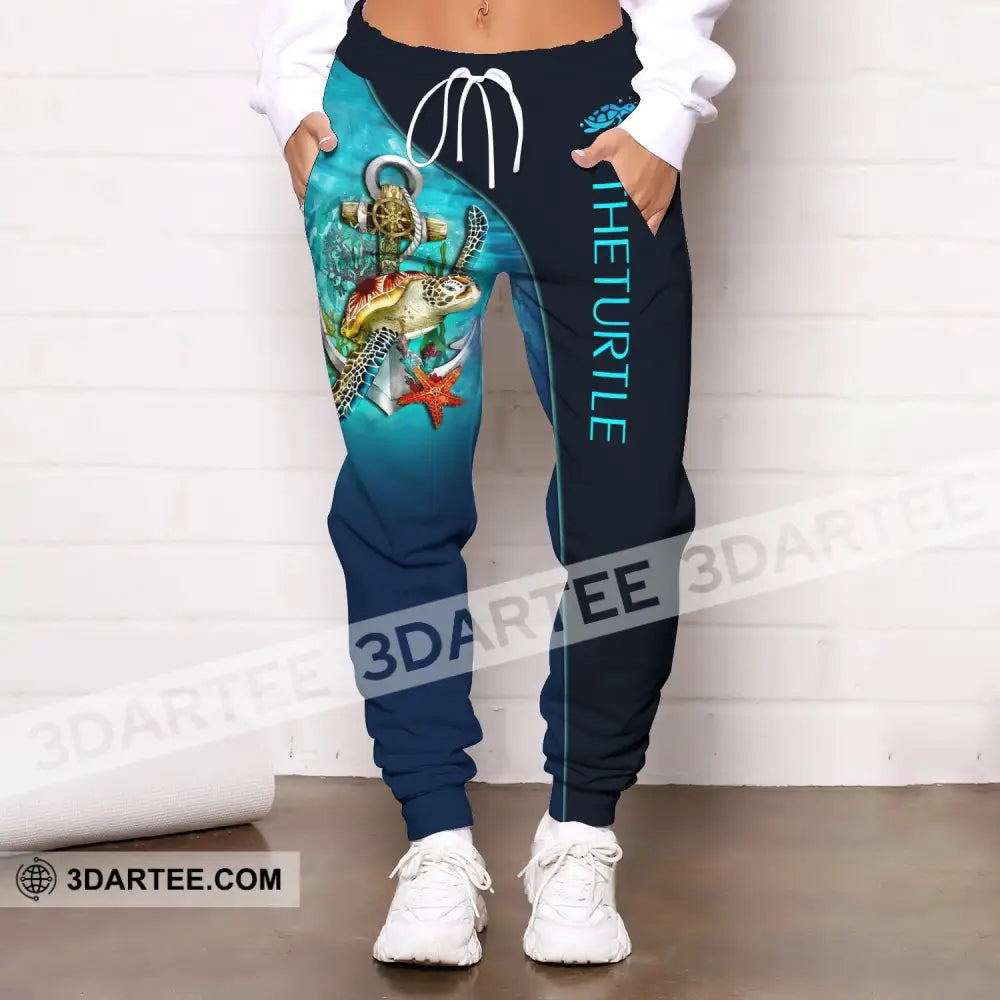 Unisex Jogger Pants Love Turtle Sea Animal Lover Gifts