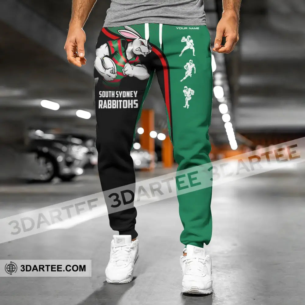 Unisex Jogger Pants South Sydney Rabbitohs Reggie The Rabbit Football Lover Gifts