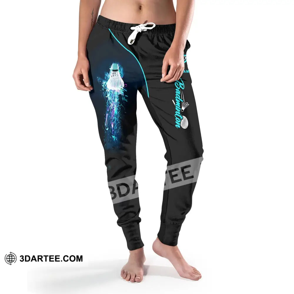 Unisex Pants Custom Badminton Jogger Gift For Lovers