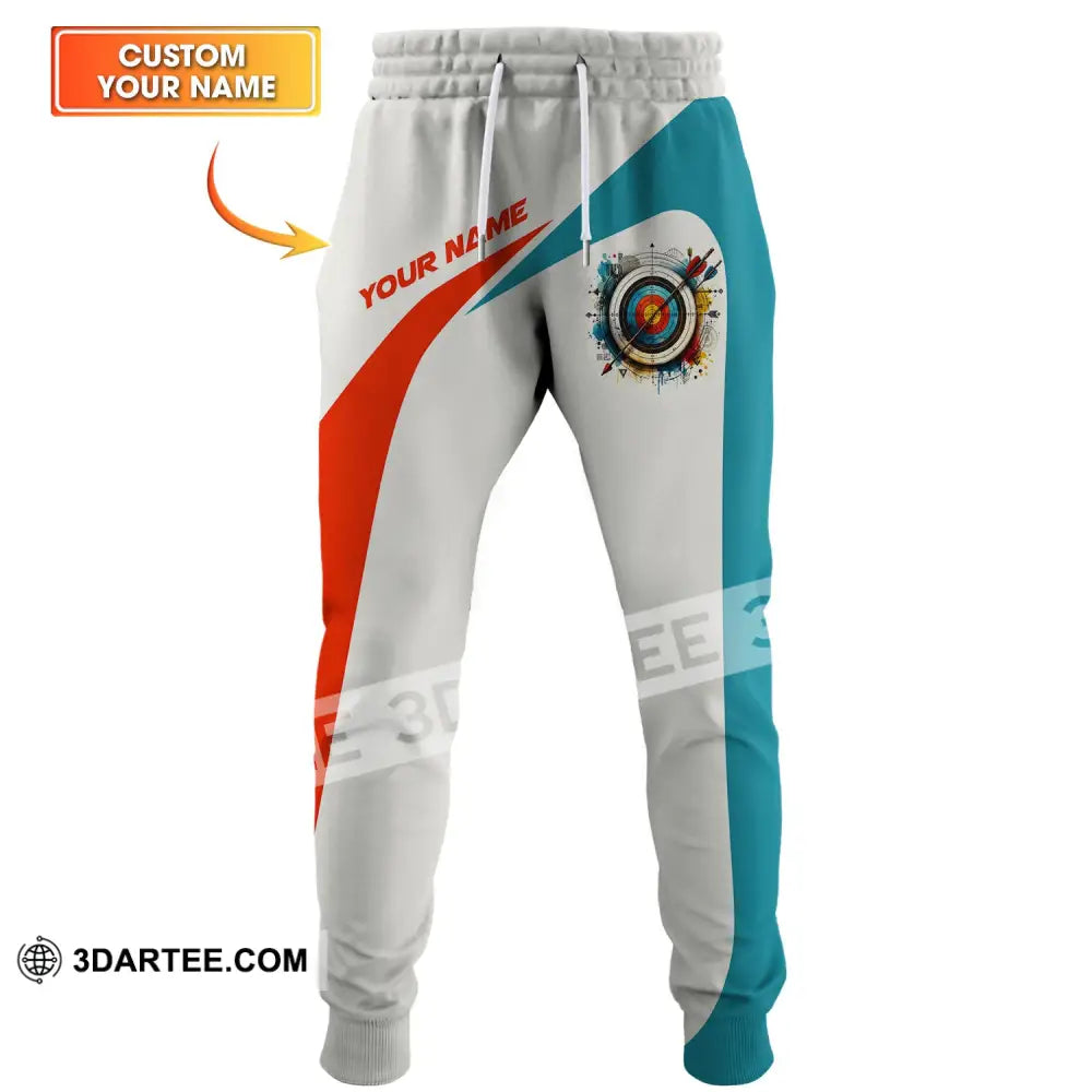 Unisex Pants - Custom Name Archery Sport Classic S