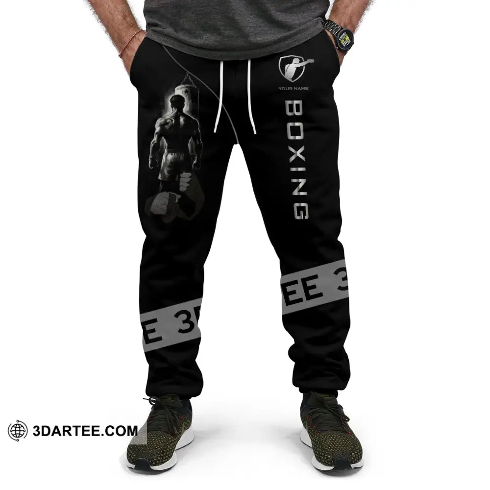 Unisex Pants - Custom Text Pants Strong Men Boxing Lover Sport Pants Pants
