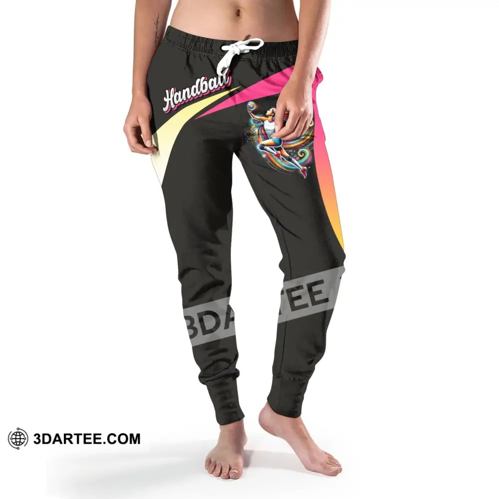 Unisex Pants - Hot Pink Handball Sport