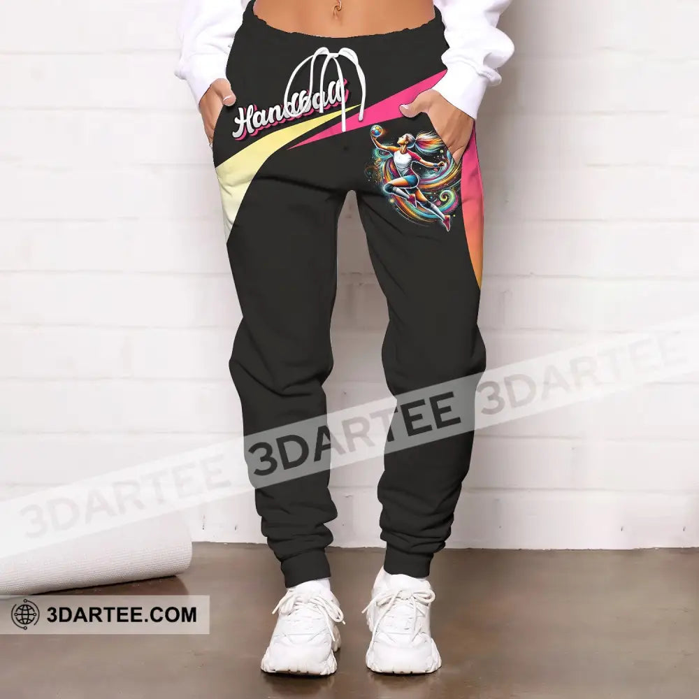 Unisex Pants - Hot Pink Handball Sport