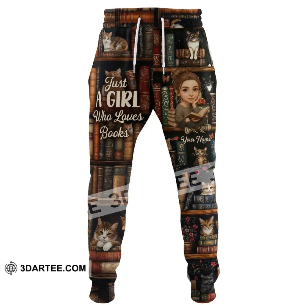 Unisex Pants - Just A Girl Who Loves Books Sport Pants Pants