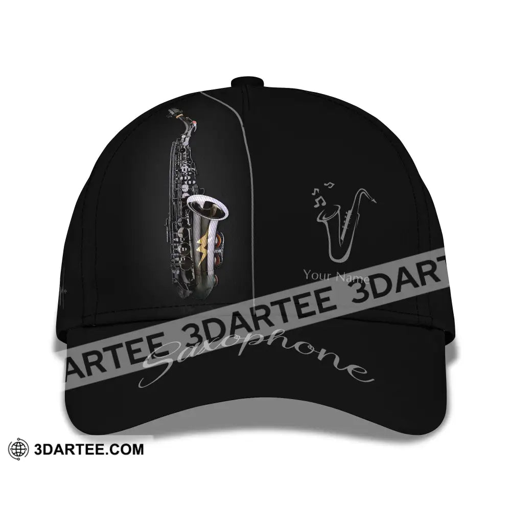 Unisex Saxophone Classic Cap Hat Saxophonist Gift T-Shirt