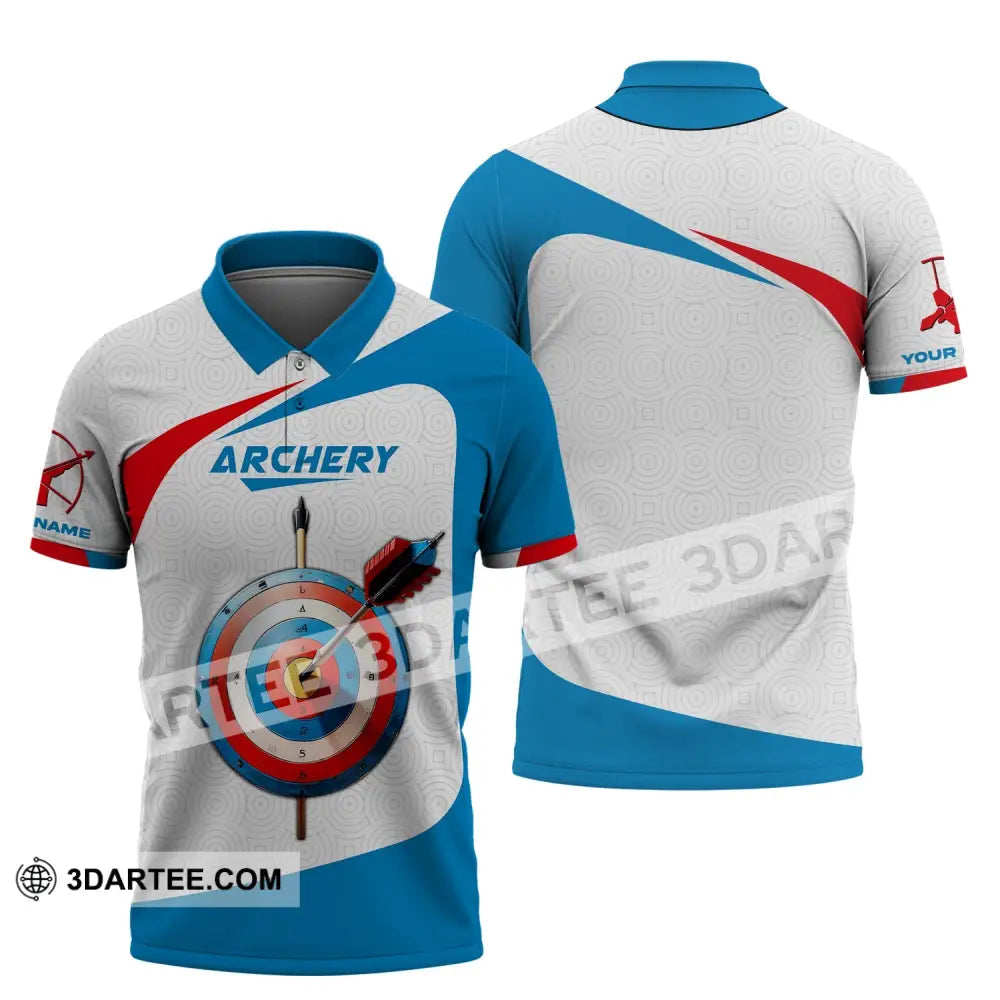 Unisex Shirt Archery Polo T-Shirt Gifts For For Lovers / S