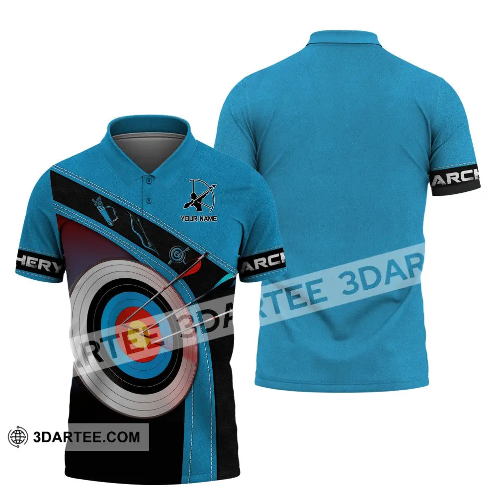 Unisex Shirt Archery T-Shirt Polo Gifts For For Lovers / S