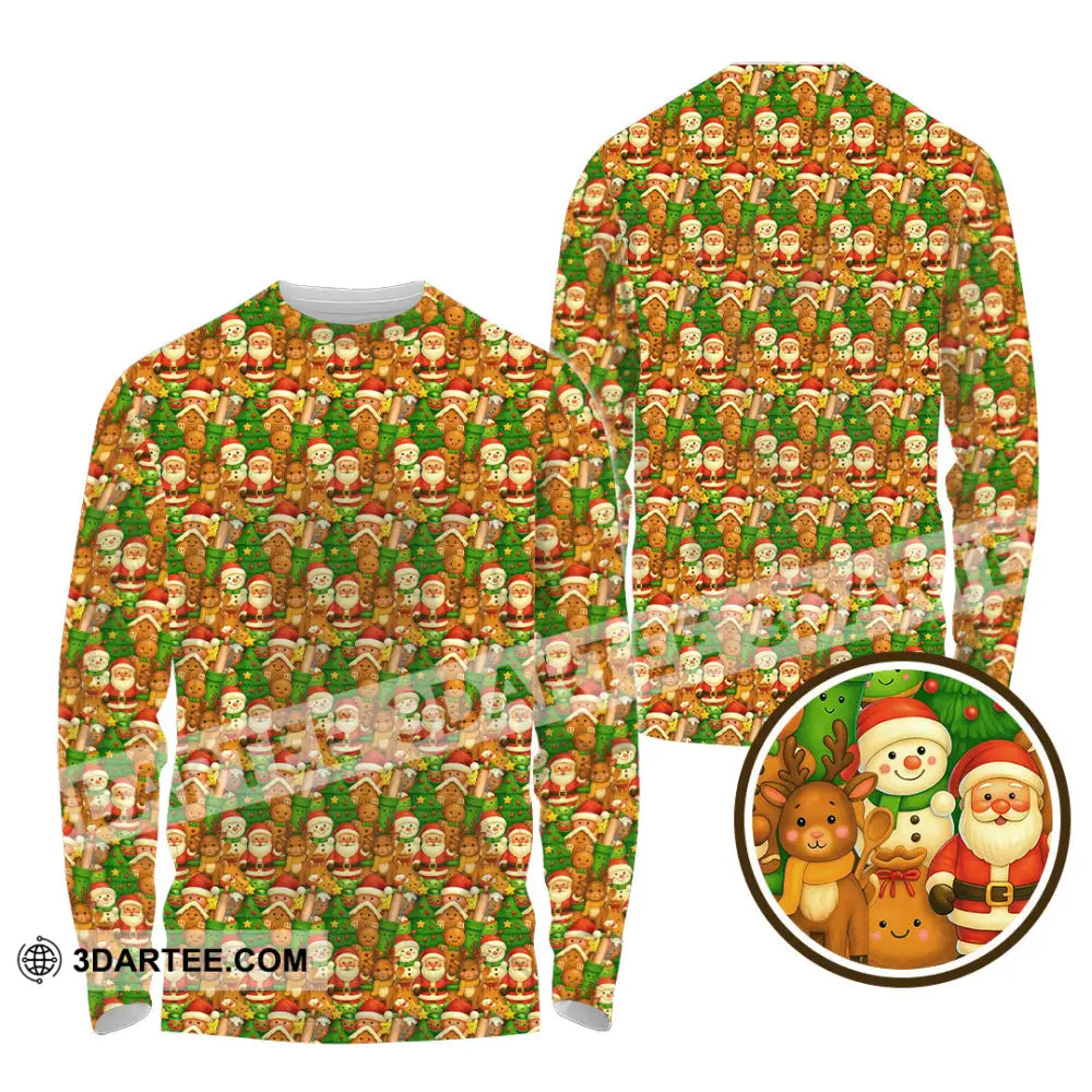 Unisex Shirt Baker Christmas Shirt Long Sleeve Shirt / S T shirt
