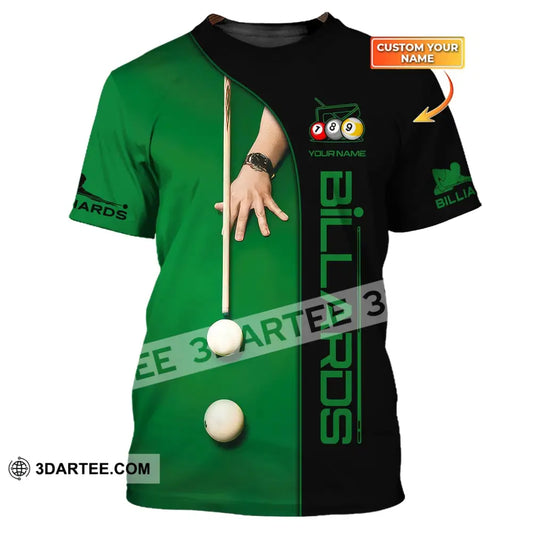 Unisex Shirt Billiards Polo T-Shirt For Lovers / S