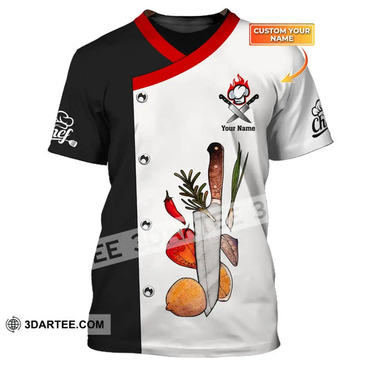 Unisex Shirt Chef Hoodie Sportwear Cooking Lovers T-Shirt / S