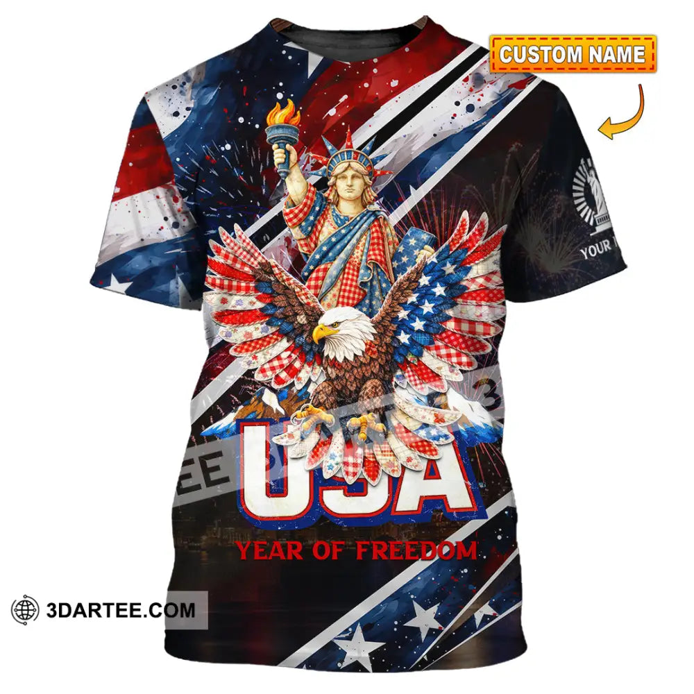 Unisex Shirt - Custom 250 Years Of United State Of America 3D Shirt T-shirt