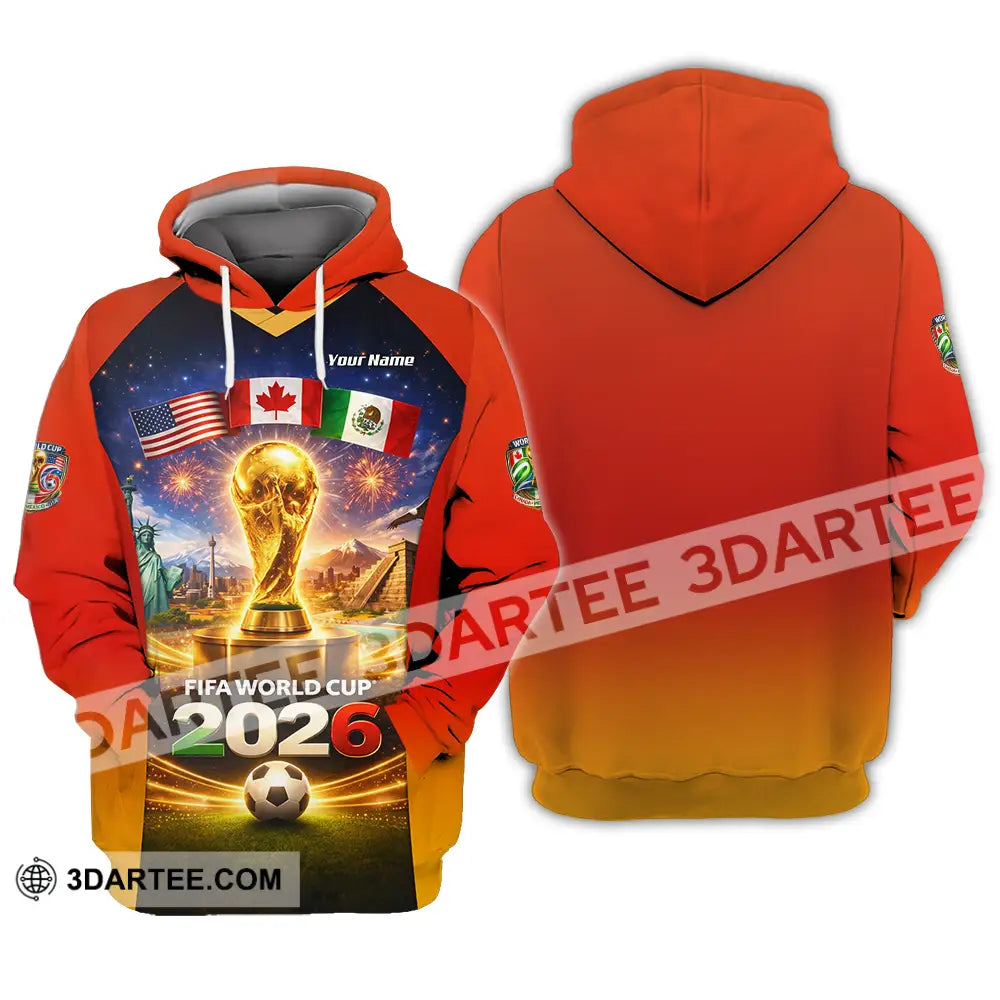 Unisex Shirt - Custom World Cup 2026 3D Shirt Hoodie / S T-shirt