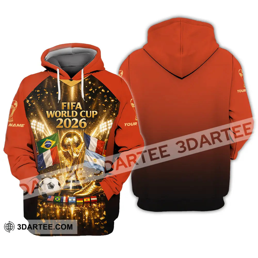 Unisex Shirt - Custom World Cup 2026 3D Shirt Hoodie / S T-shirt