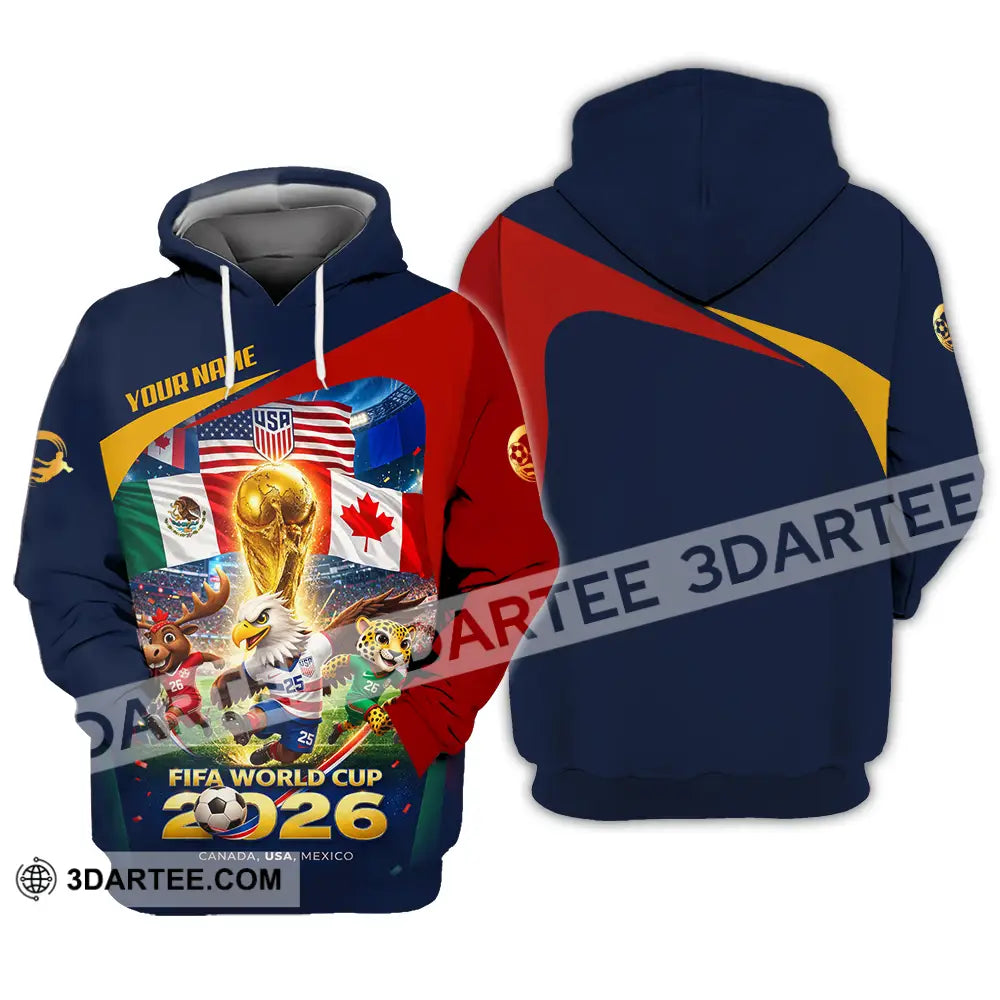 Unisex Shirt - Custom World Cup 2026 3D Shirt Hoodie / S T-shirt