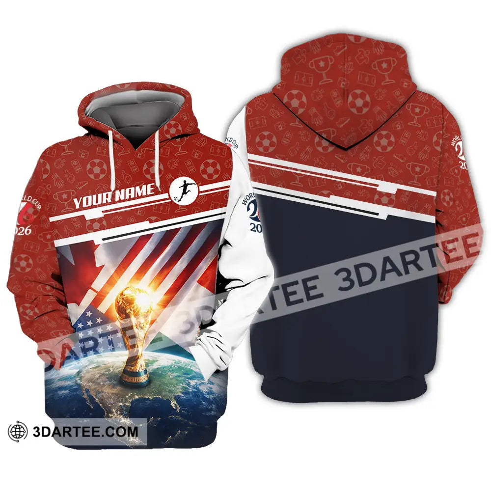 Unisex Shirt - Custom World Cup 2026 3D Shirt Hoodie / S T-shirt