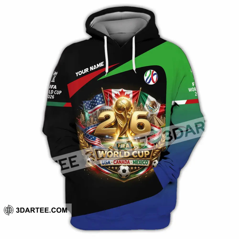 Unisex Shirt - Custom World Cup 2026 3D Shirt Hoodie / S T-shirt